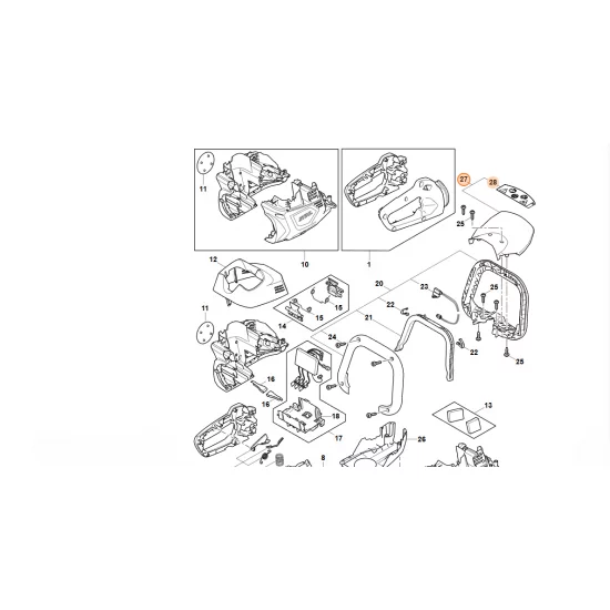 STIHL  Osłona dłoni HA07 790 9100